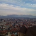 View from top of the Ljublana Castle